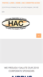 Mobile Screenshot of h-a-c.ca